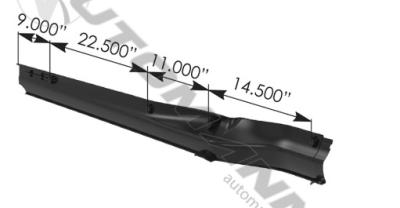 Freightliner CASCADIA Right Bumper, Misc Parts