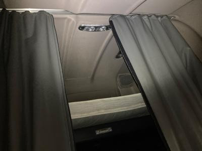 Freightliner CASCADIA White Sleeper Opening Interior Curtain - Used