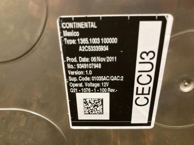 Peterbilt 587 Cab Control Module CECU for Sale