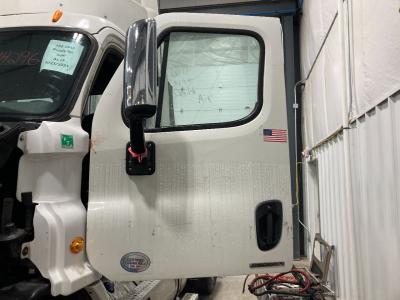 2008-2020 Freightliner CASCADIA WHITE Left/Driver Door - Used