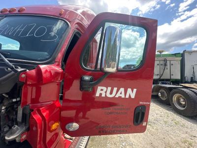 2008-2020 Freightliner CASCADIA Red Left/Driver Door - Used