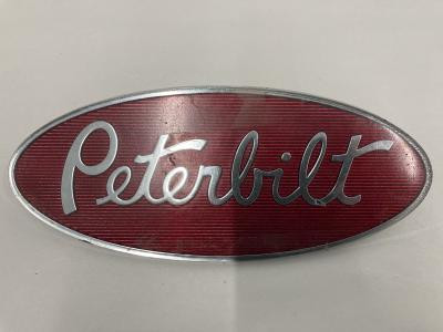 Peterbilt 379 Hood Emblem Trim 16 Gauge Stainless Steel