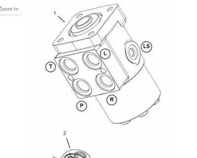 2008 Gehl RS6-42 Steering Pump: P/N 101880