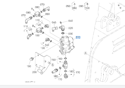 Kubota SVL95-2S Hydraulic Valve for Sale