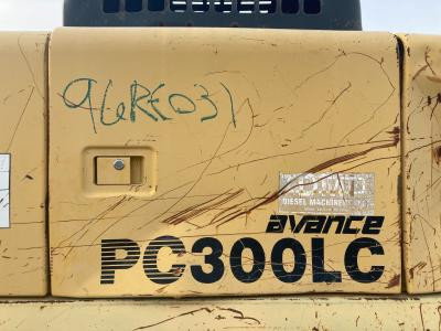 Komatsu PC300LC-6LC Left/Driver Equip Panel/Cover - Used | P/N 2075461151