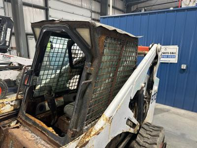 Bobcat 873 Left/Driver Equip Side Glass - Used