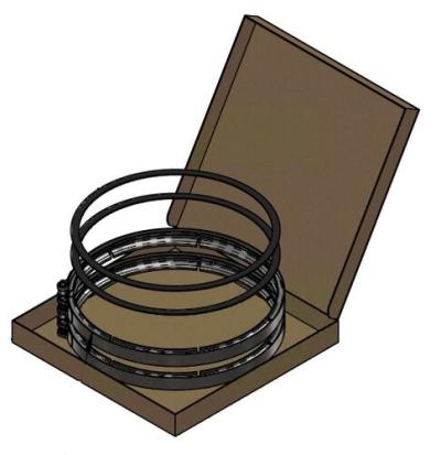 Dinex 82827 Exhaust Clamp - New