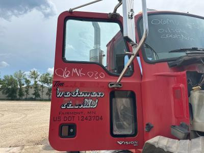 2005-2008 Mack CXN Red Right/Passenger Door - Used