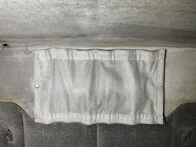 Volvo VNL Grey Sleeper Window Interior Curtain - Used