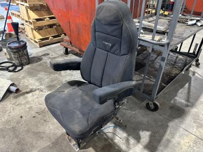 Peterbilt 386 Black Cloth Air Ride Seat - Used