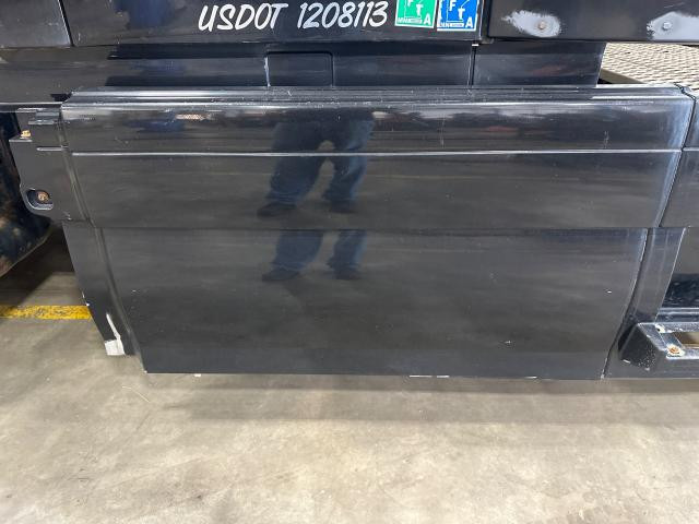 2007 Volvo VNL Left Black Chassis Fairing | Length: 48  | Wheelbase: 214