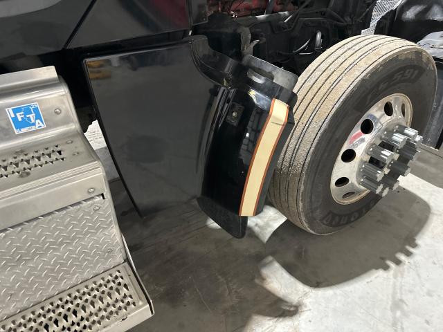 2021 Peterbilt 567 Right Black Extension Fiberglass Fender Extension (Hood): Does Not Include Bracket