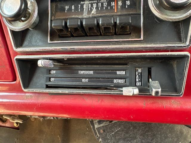 1977 Ford F600 Heater & AC Temp Control: 2 Slides, 1 Switch