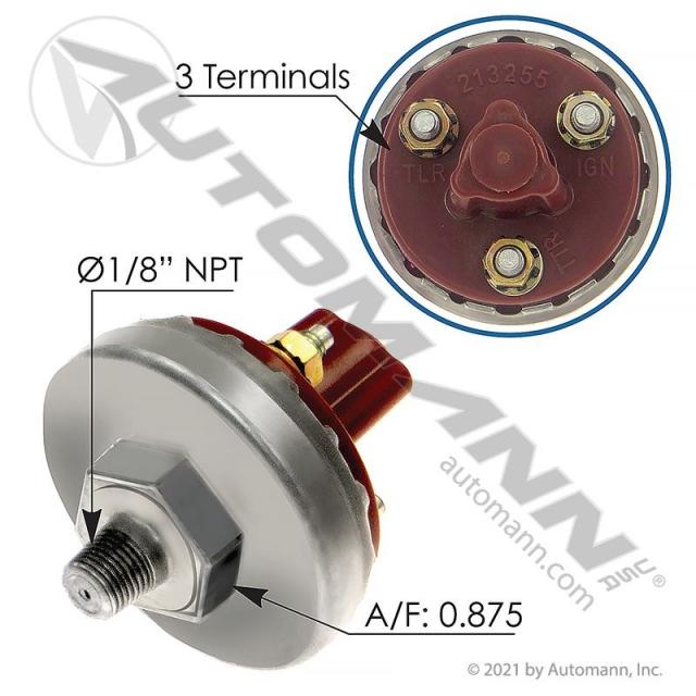 Automann 577.59301 Electrical Switch – Replacement For Kenworth K301301, Eaton 8956K792