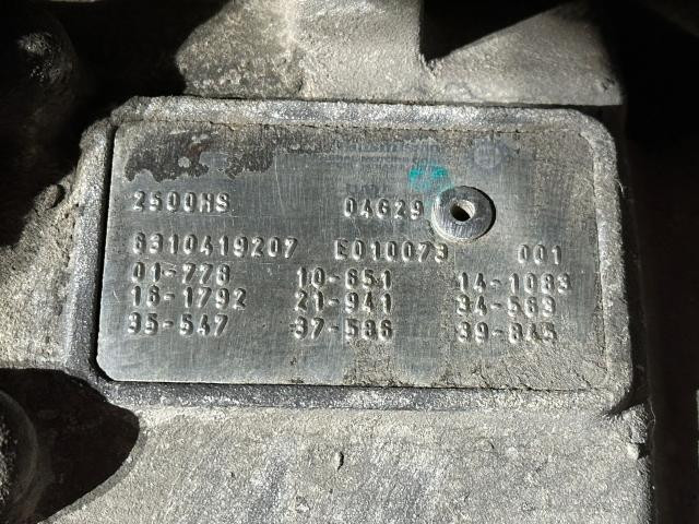 Allison 2500 HS Transmission Assembly | Assy# 6310419207
