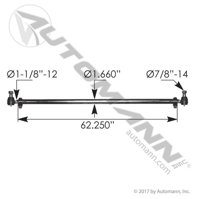 Automann 463.DS9886 Tie Rod