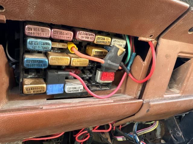 1993 Gmc TOPKICK Fuse Box