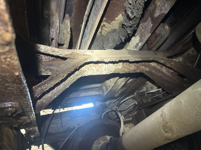 1978 Ford F700 Aluminum Suspension Crossmember / K-Frame: Rear