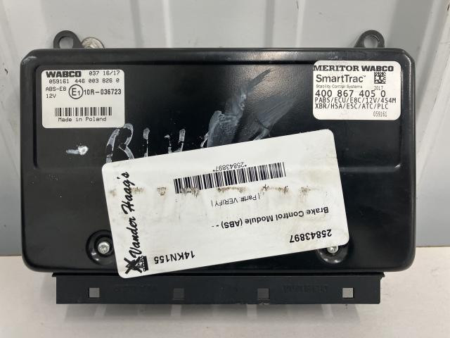 2014 Kenworth T680 Brake Control Module (Abs): P/N 10r-036723