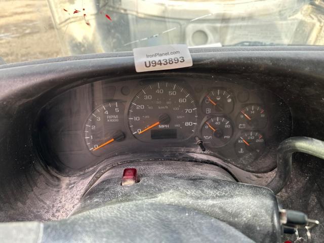 2004 Gmc C5500 Left Instrument Cluster