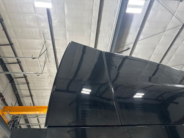 Peterbilt 579 Black Right Upper Fairing/Cab Extender