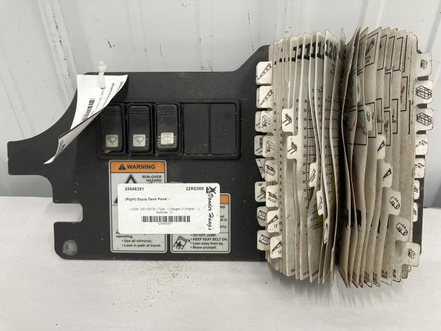 2022 Skytrak 12054 Right Dash Panel: P/N 1001160791