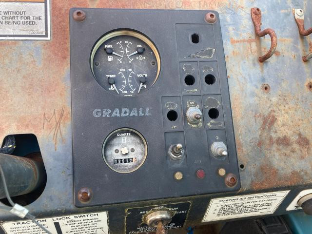 1999 Gradall 534D-6 Instrument Cluster: P/N 9136-1008