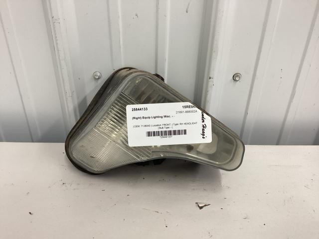 2015 Bobcat S570 Right Lighting, Misc.: P/N 7138040