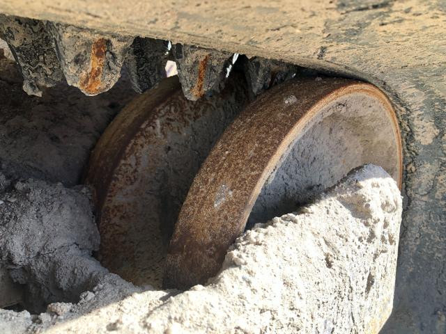 2015 Kubota SVL95-2S Right Track Idler: P/N V0631-22903