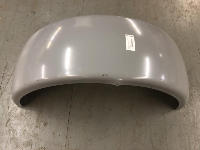 Pair Of Front Fenders For Peterbilt 379 Hood | 1987-2007 | Steel Gray Powder-Coated
