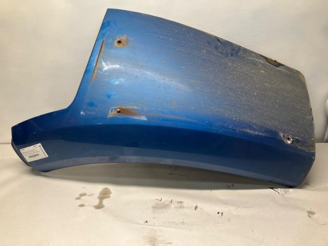 2016 Peterbilt 579 Left Blue Extension Fiberglass Fender Extension (Hood): Does Not Include Bracket, Mounts To Chassis Fairing