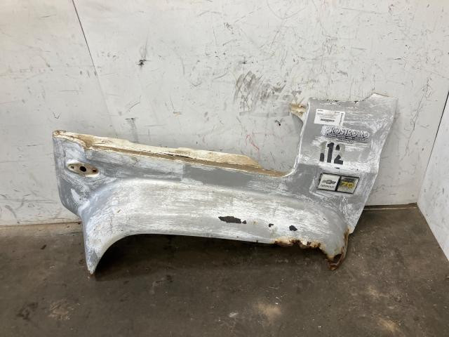 1990 Chevrolet C70 Left Grey Full Steel Fender Extension (Hood): Does Not Include Rear Fender Extension, Light Or Bracket, Rust Holes