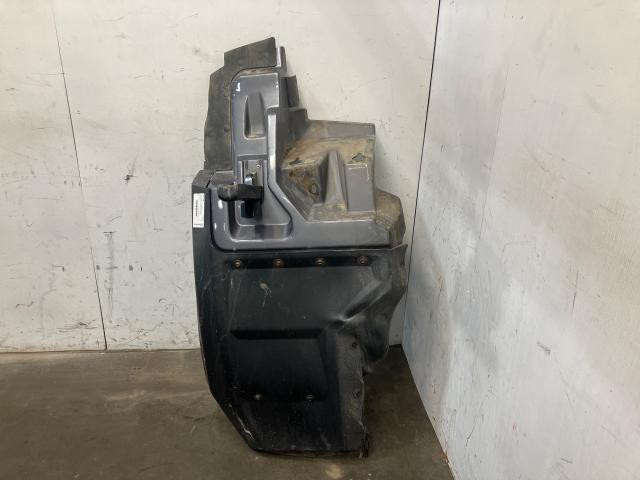 2013 Cat CT660 Left Grey Extension Fiberglass Fender Extension (Hood): Does Not Include Bracket