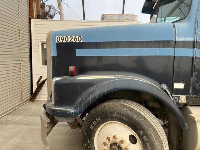 Hood, 1990 International 9300 : Blue