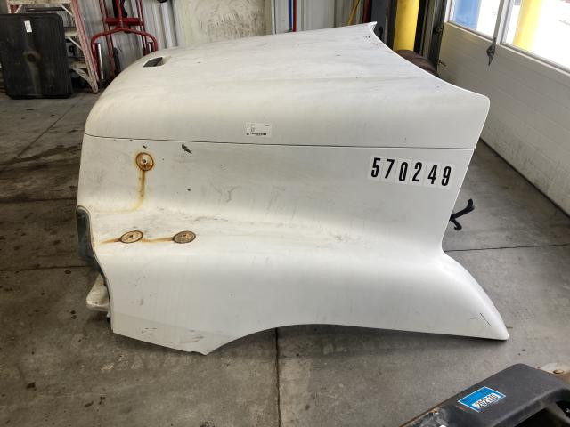 Hood, 2007 Freightliner C120 CENTURY : White
