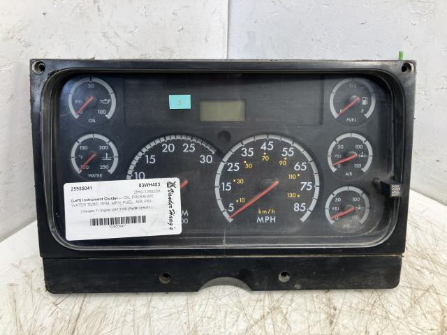 2003 Freightliner FL70 Left Instrument Cluster