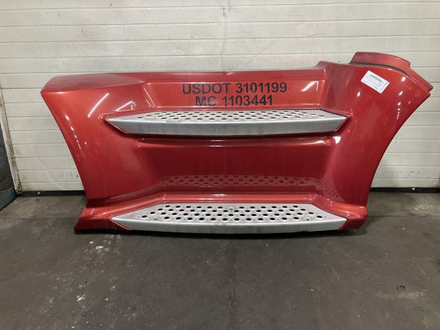 2016 Kenworth T660 Right Red Chassis Fairing | Length: 64  | Wheelbase: 220