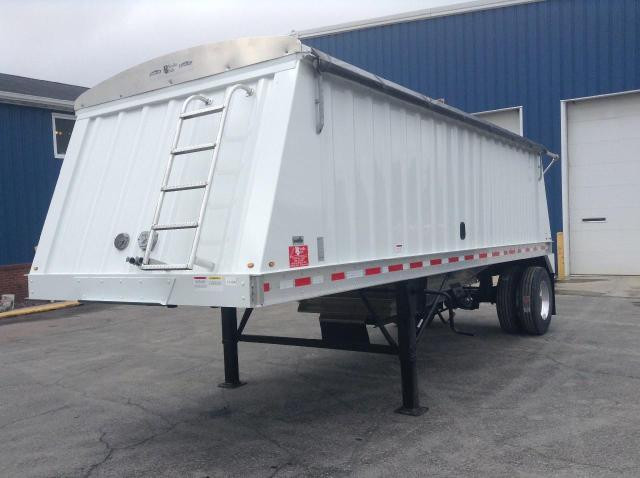 2027 Neville Fixed (Single Axles) Hopper, Aluminum Trailer: Length 24'