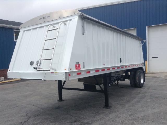 2027 Neville Fixed (Single Axles) Hopper, Aluminum Trailer: Length 24'