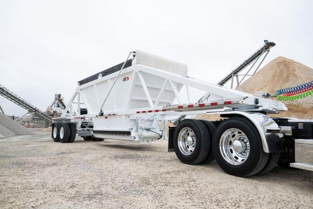 2027 Manac Fixed (Tandem Axles) Dump, Belly Trailer: Length 40'