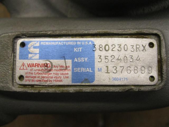 Isc 356 Cummins 3802303 Engine Turbocharger for Sale