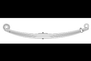 75-224R | Peterbilt 379 Front Leaf Spring for Sale