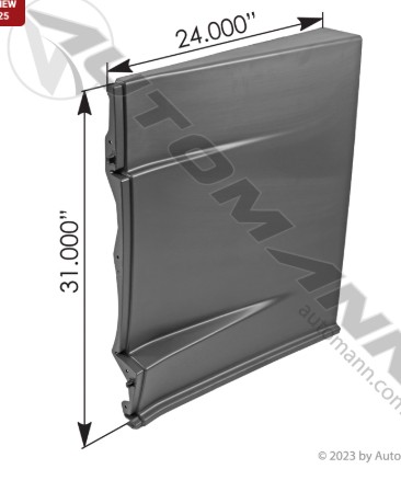 Freightliner CASCADIA Left Bumper Ends